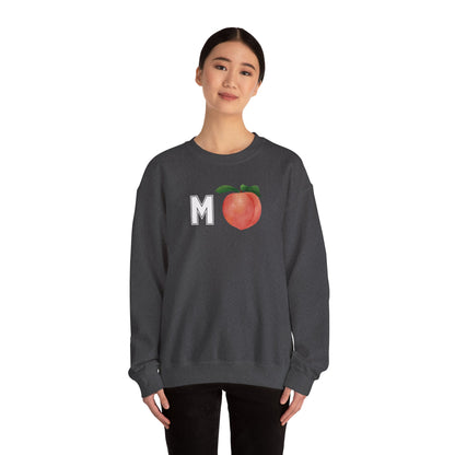 Impeach Unisex Crewneck Sweatshirt, Cozy Graphic Sweatshirt, Comfortable Layer, Gift for Peach Lovers, Casual Fall Apparel
