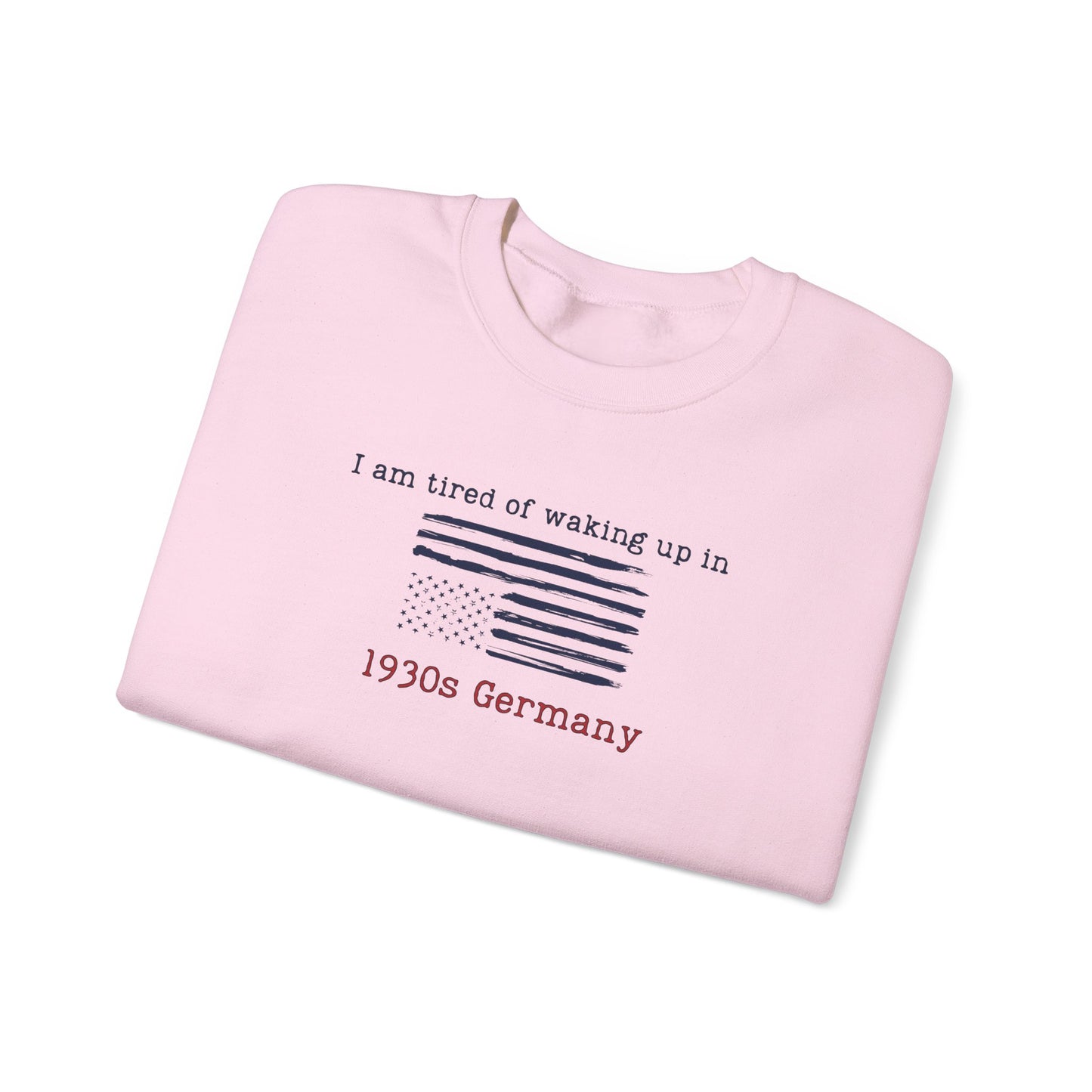 1930s Germany T-Shirt Vintage-Inspired Sweatshirt with 1930s Germany Text, Unisex Cozy Crew, Retro Style Gifts, Casual Wear, Unique Fashion Statement