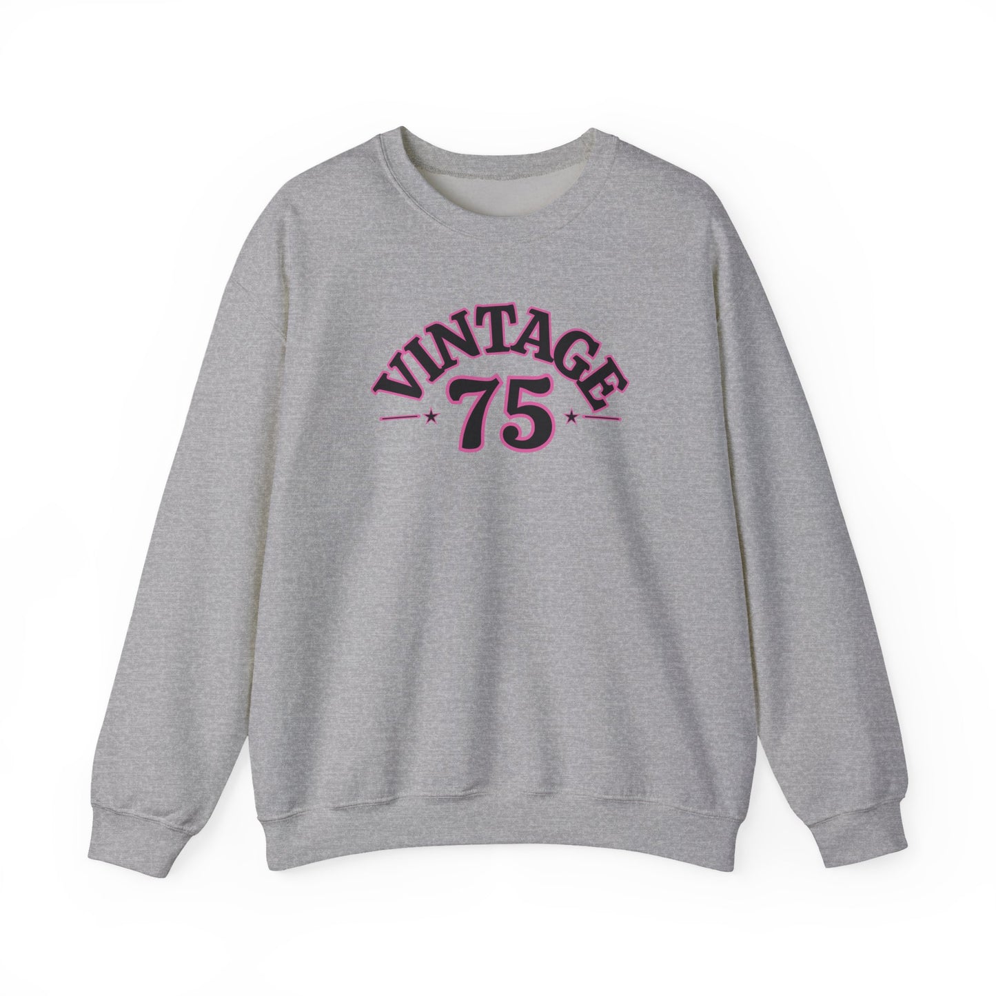 Vintage 75 Unisex Crewneck Sweatshirt - Cozy, Casual Style for Every Occasion, Perfect for Gifting, Fall, Winter, Retro Fashion, [...]