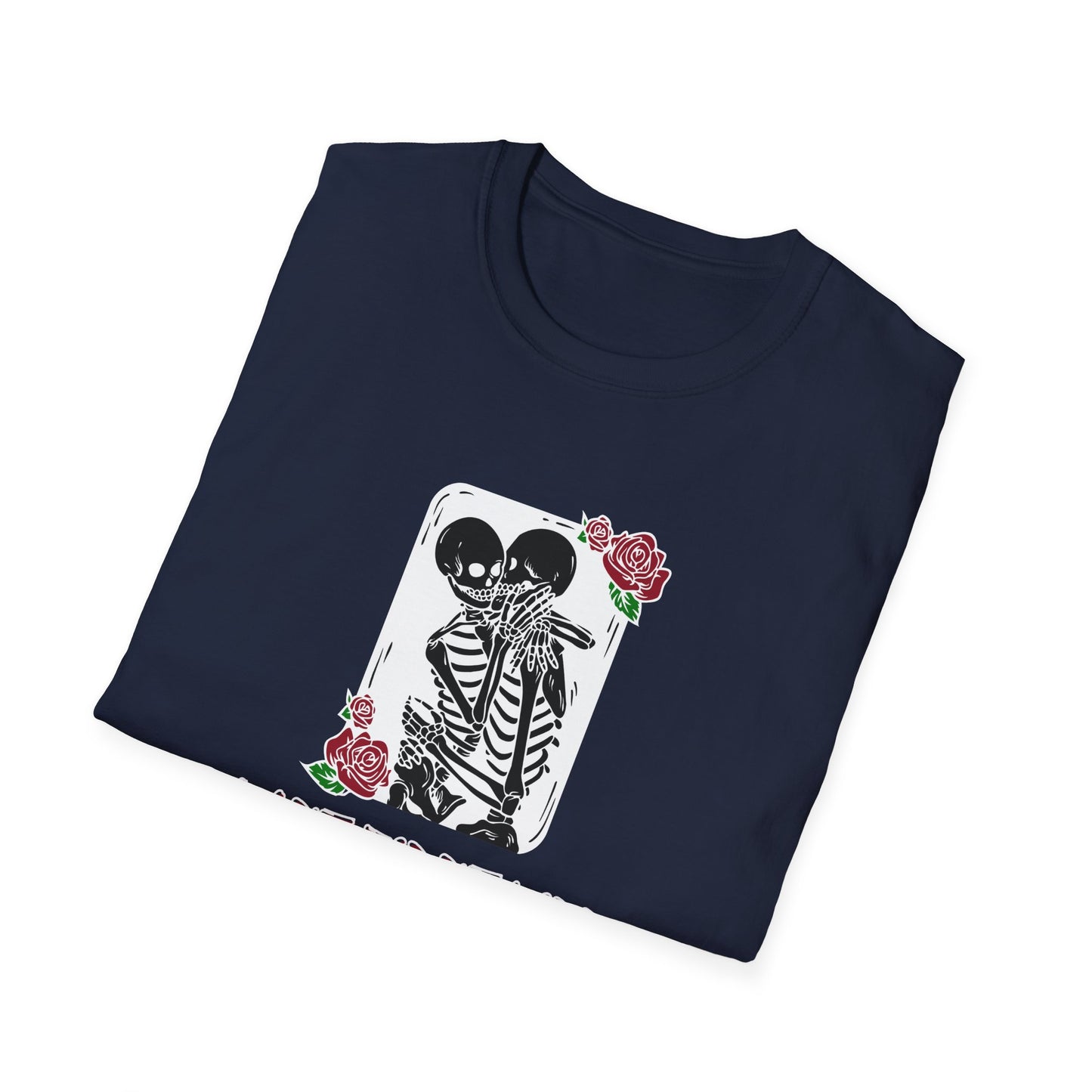 Skeleton Embrace T-Shirt Last First Kiss