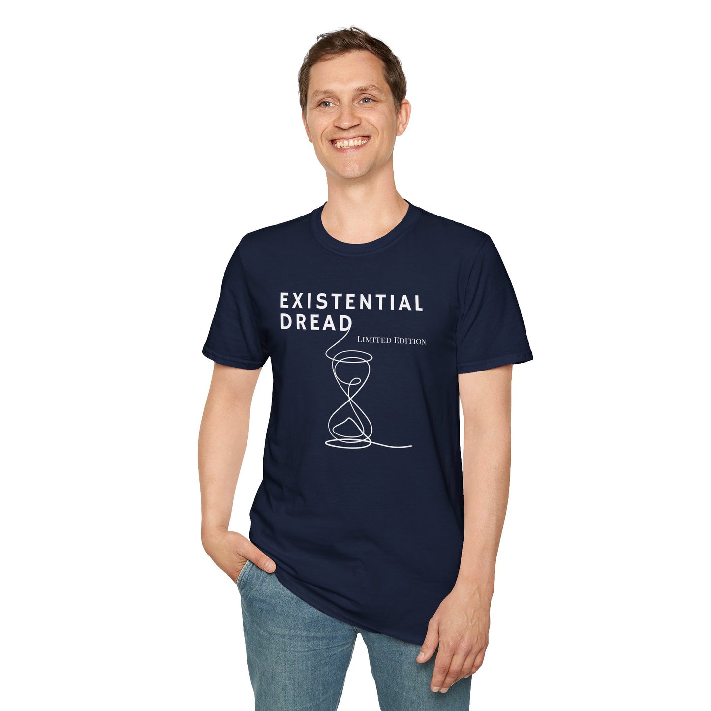 Existential Dread Unisex T-Shirt, Funny Casual Tee, Gift for Philosophers, Unique Graphic Shirt, Everyday Wear, Humor Top