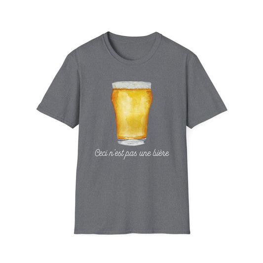 Artistic Beer T-Shirt, Perfect for Beer Lovers and Art Lovers, Gifts for Friends, Casual Style, Summer Parties, Humorous Apparel