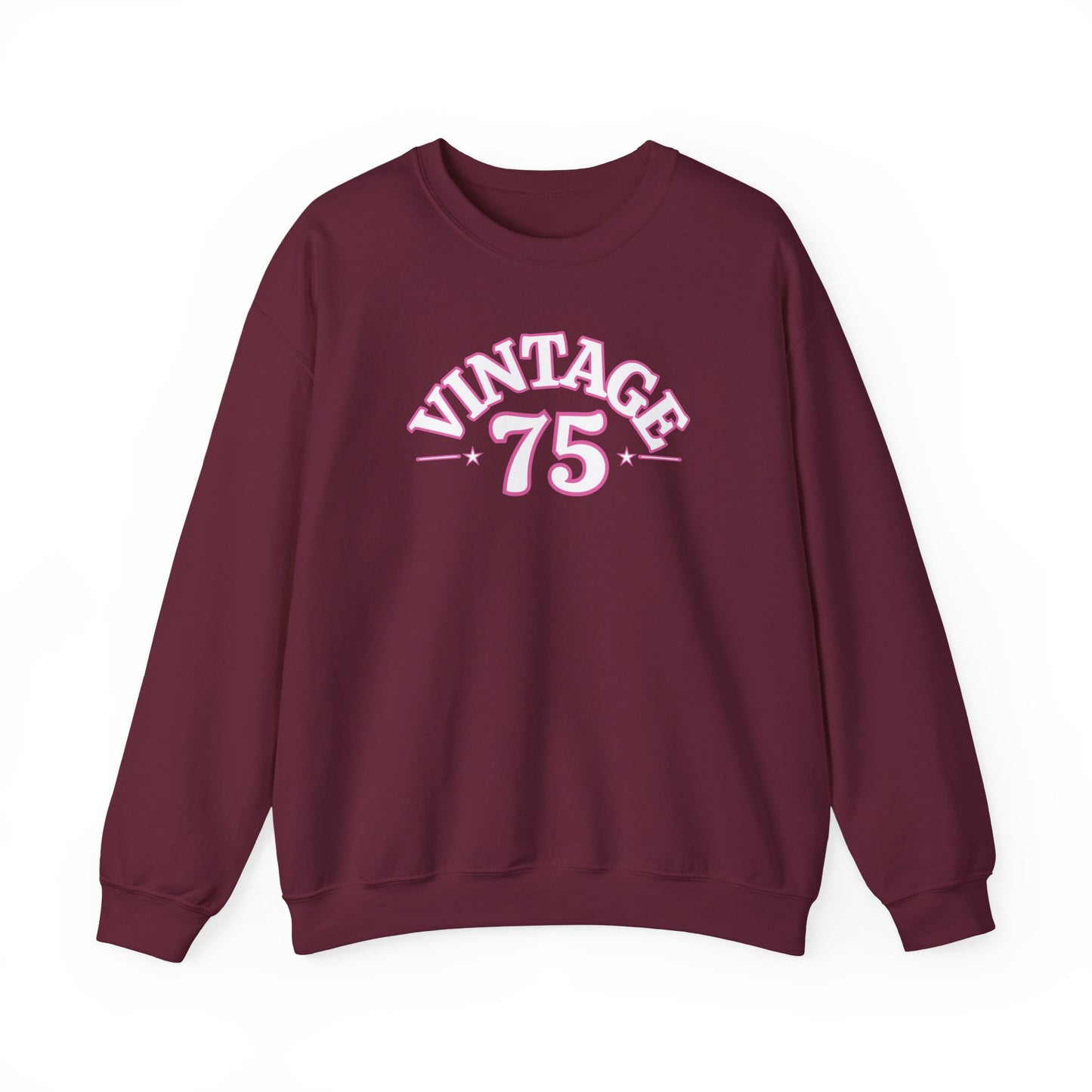 Vintage 75 Unisex Crewneck Sweatshirt - Cozy, Casual Style for Every Occasion, Perfect for Gifting, Fall, Winter, Retro Fashion, [...]