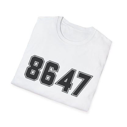 8647 Political Activism Tee, Protest Statement Shirt, Anti-Trump Unisex Top, Resistance Graphic Tee, Liberal Quote T-Shirt