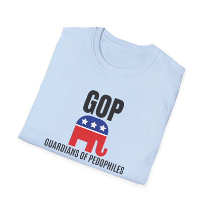 GOP Pedo Unisex Statement T-Shirt, Political Tee, Casual Wear, Gift for Activists, Humor Shirt, Vintage Style, Everyday Fashion