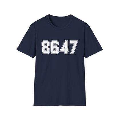 8647 Political Activism Tee, Protest Statement Shirt, Anti-Trump Unisex Top, Resistance Graphic Tee, Liberal Quote T-Shirt