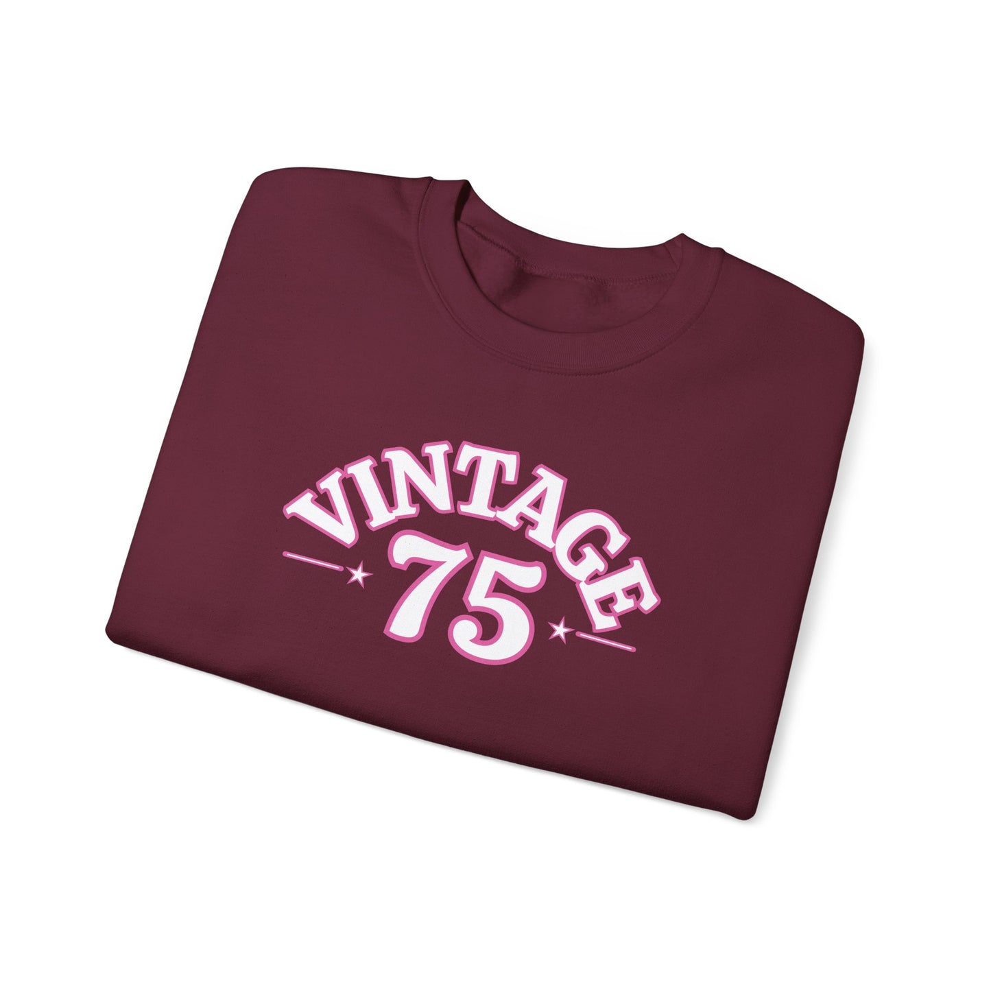 Vintage 75 Unisex Crewneck Sweatshirt - Cozy, Casual Style for Every Occasion, Perfect for Gifting, Fall, Winter, Retro Fashion, [...]