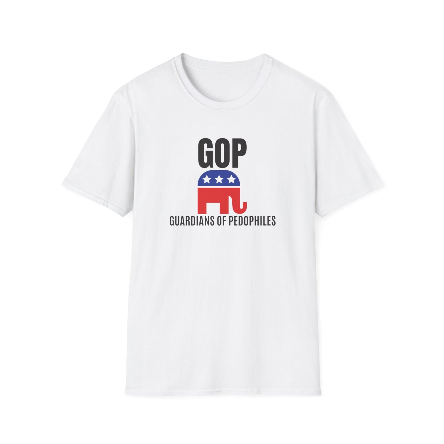GOP Pedo Unisex Statement T-Shirt, Political Tee, Casual Wear, Gift for Activists, Humor Shirt, Vintage Style, Everyday Fashion
