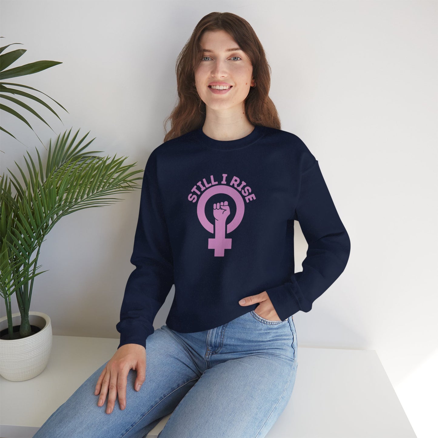 Still I Rise Empowering Feminist Crewneck Sweatshirt, Unisex Sweatshirt, Gift for Her, Feminism Apparel, Everyday Comfort Clothing, Still I Rise [...]