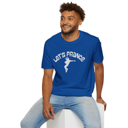 Let's Prance T‑Shirt — Funny Dance Silhouette Graphic Tee