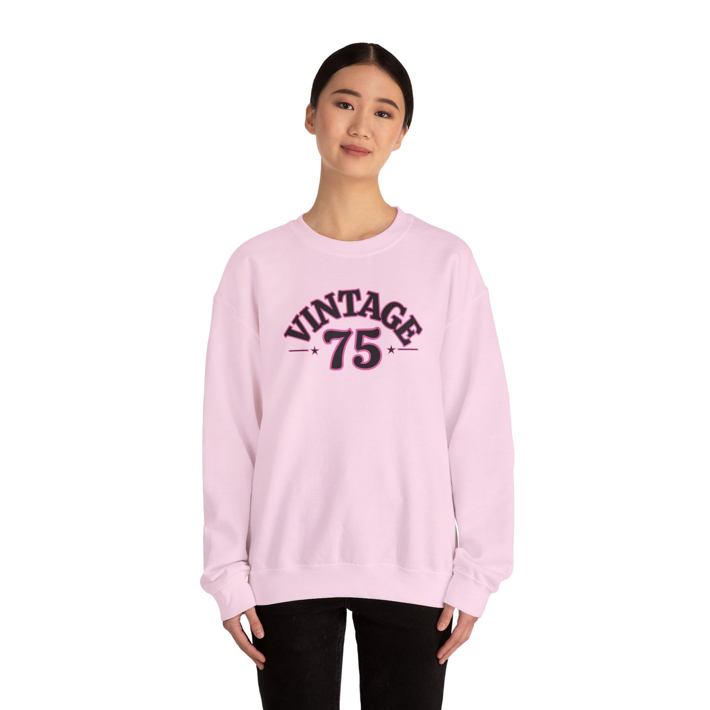 Vintage 75 Unisex Crewneck Sweatshirt - Cozy, Casual Style for Every Occasion, Perfect for Gifting, Fall, Winter, Retro Fashion, [...]