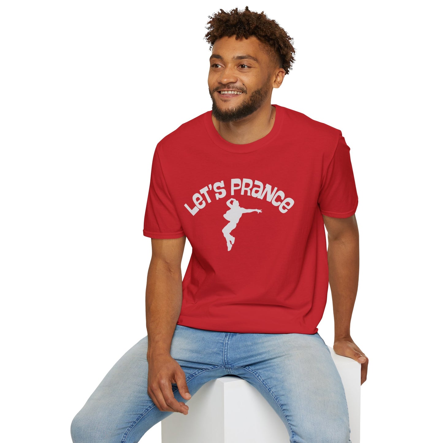 Let's Prance T‑Shirt — Funny Dance Silhouette Graphic Tee