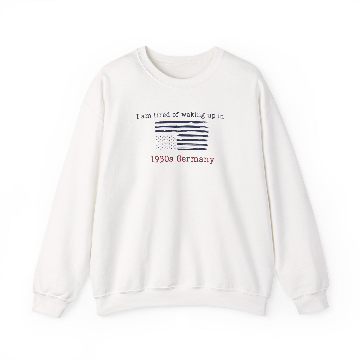 1930s Germany T-Shirt Vintage-Inspired Sweatshirt with 1930s Germany Text, Unisex Cozy Crew, Retro Style Gifts, Casual Wear, Unique Fashion Statement