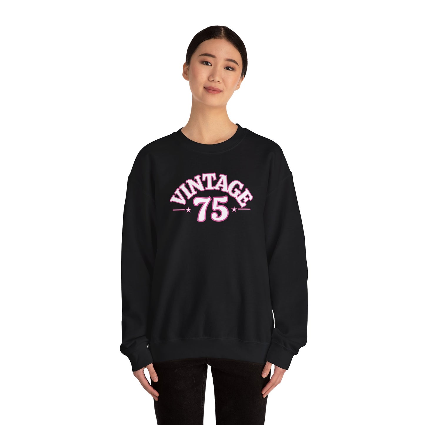 Vintage 75 Unisex Crewneck Sweatshirt - Cozy, Casual Style for Every Occasion, Perfect for Gifting, Fall, Winter, Retro Fashion, [...]