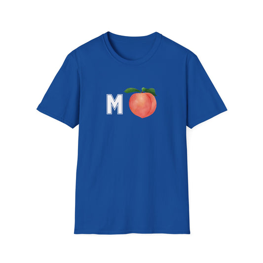 MPeach Monogram Unisex Softstyle T-Shirt, Cute Casual Tee, Gift for Friends, Summer Fashion, Fun Statement Shirt