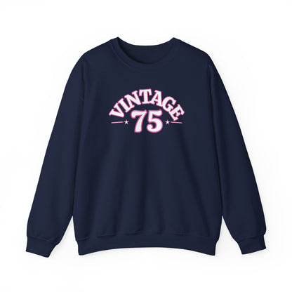 Vintage 75 Unisex Crewneck Sweatshirt - Cozy, Casual Style for Every Occasion, Perfect for Gifting, Fall, Winter, Retro Fashion, [...]