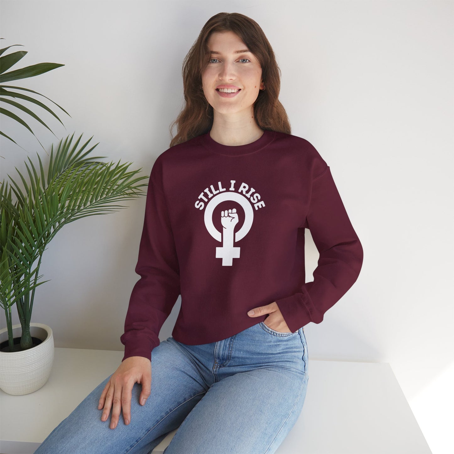 Still I Rise Empowering Feminist Crewneck Sweatshirt, Unisex Sweatshirt, Gift for Her, Feminism Apparel, Everyday Comfort Clothing, Still I Rise [...]