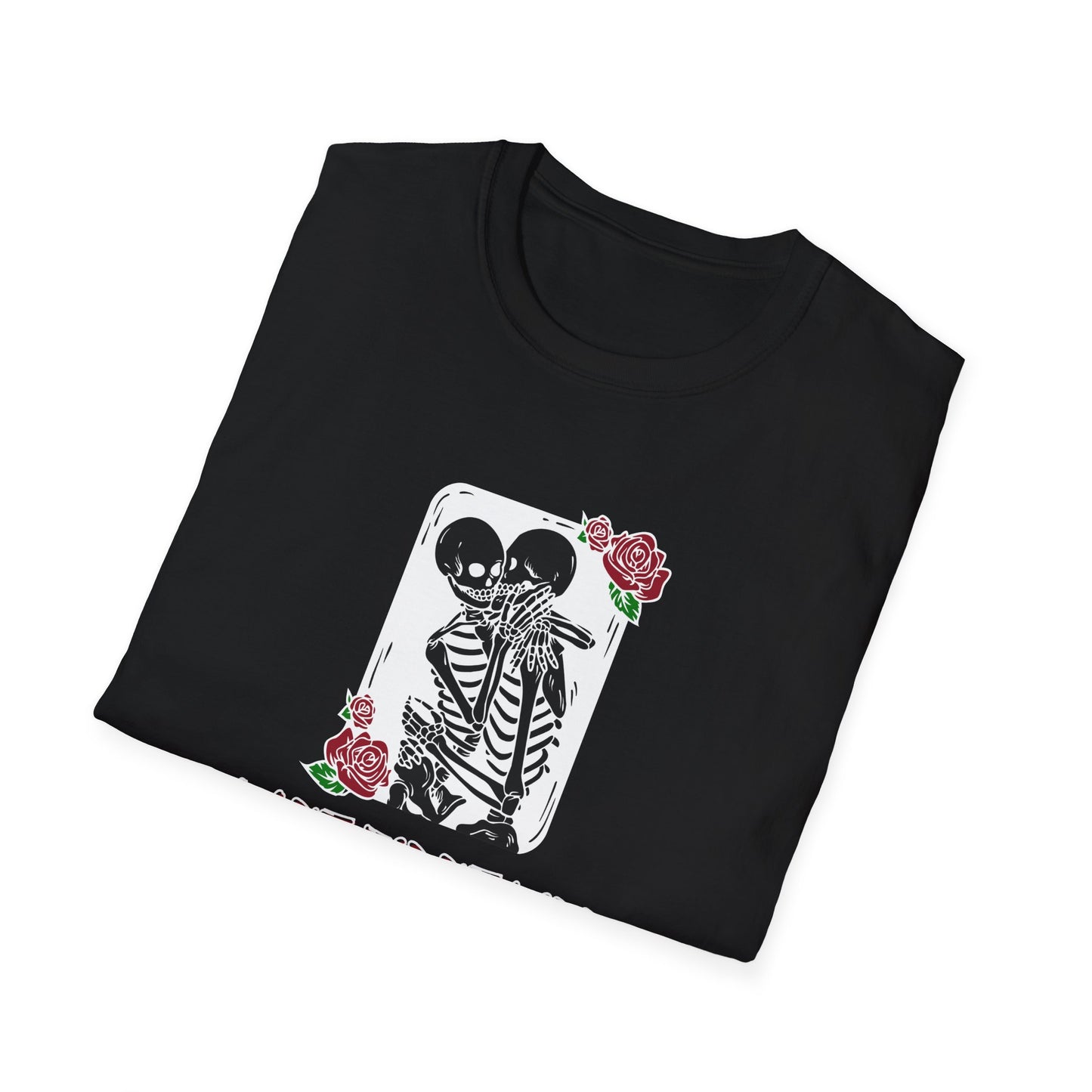 Skeleton Embrace T-Shirt Last First Kiss