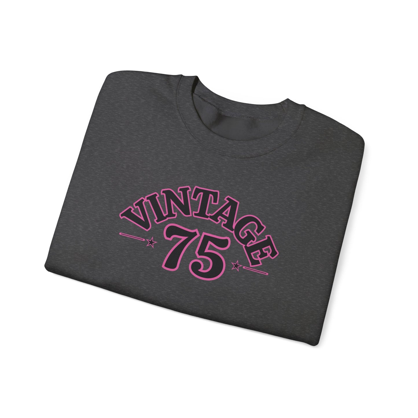 Vintage 75 Unisex Crewneck Sweatshirt - Cozy, Casual Style for Every Occasion, Perfect for Gifting, Fall, Winter, Retro Fashion, [...]