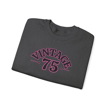 Vintage 75 Unisex Crewneck Sweatshirt - Cozy, Casual Style for Every Occasion, Perfect for Gifting, Fall, Winter, Retro Fashion, [...]