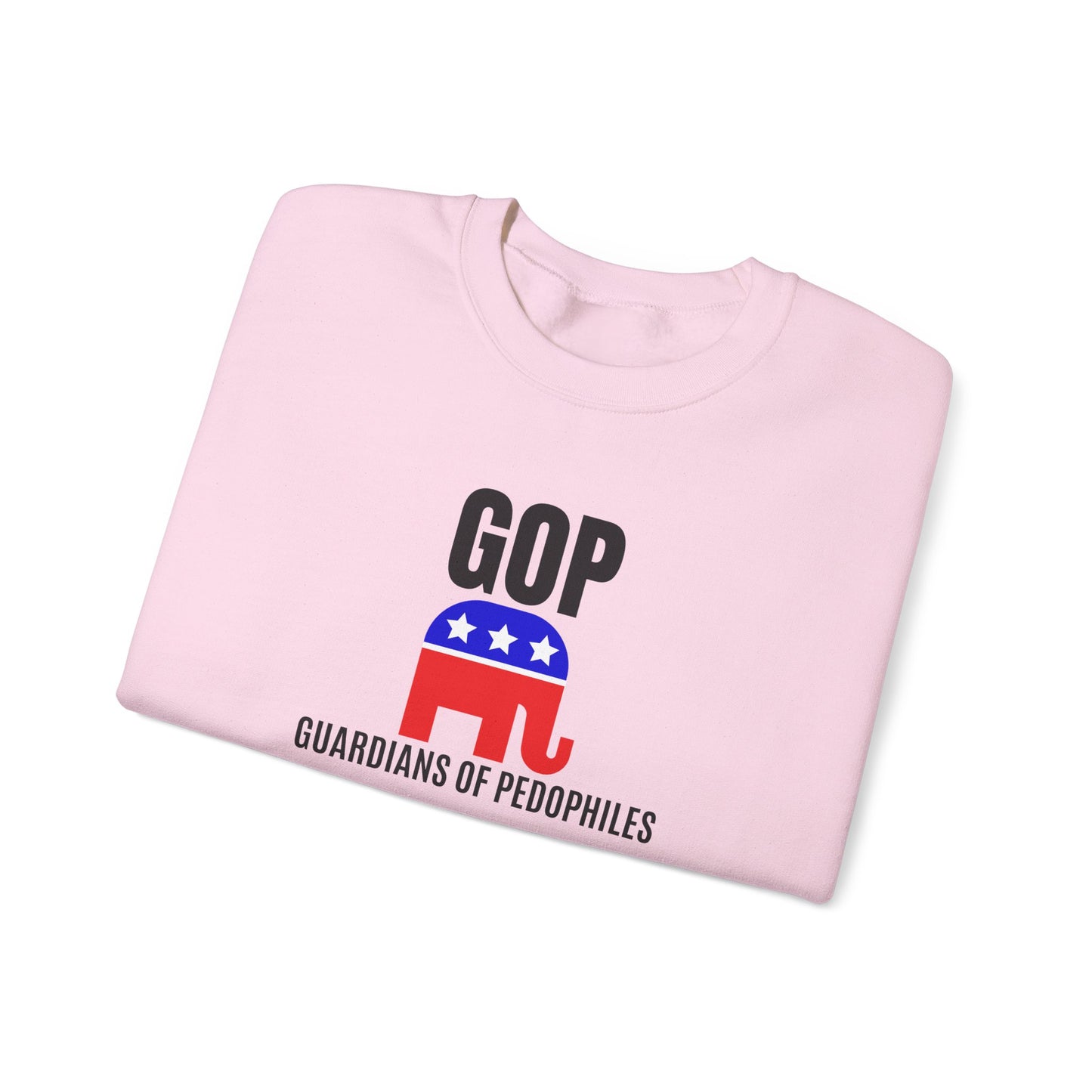GOP Pedo Crewneck Sweatshirt - Protest Apparel, Funny Sweatshirt, Gift for Activists, Casual Wear, Unisex Clothing