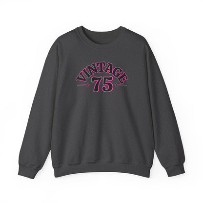 Vintage 75 Unisex Crewneck Sweatshirt - Cozy, Casual Style for Every Occasion, Perfect for Gifting, Fall, Winter, Retro Fashion, [...]