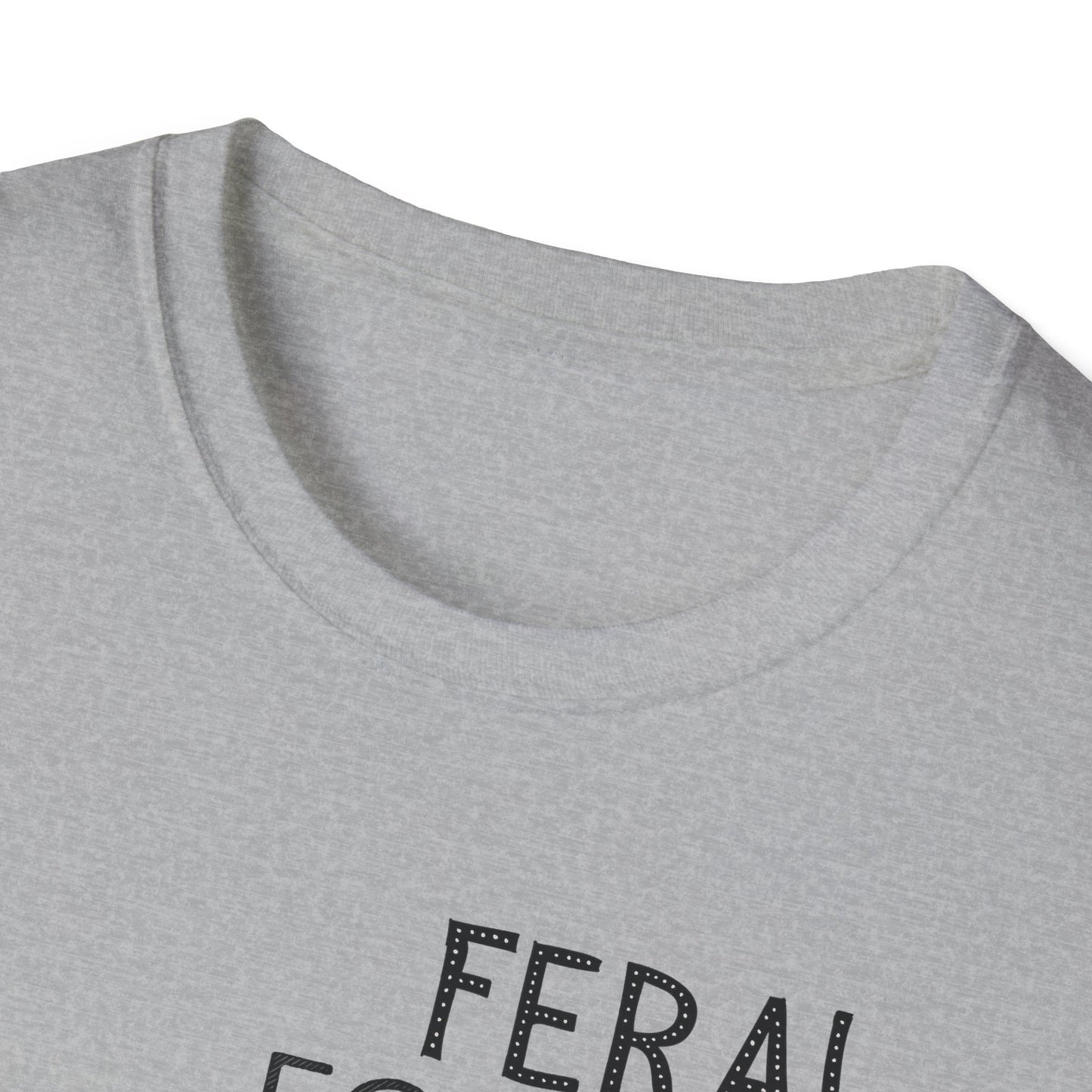 Feral Forties Unisex T-Shirt - Opossum Graphic Tee, Animal Lover Shirt, Wildlife Enthusiast Apparel, Nature Inspired Clothing, Birthday Gift