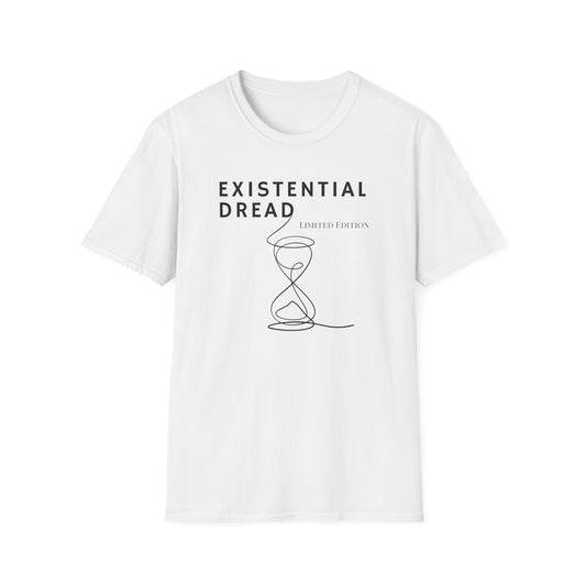 Existential Dread Unisex T-Shirt, Funny Casual Tee, Gift for Philosophers, Unique Graphic Shirt, Everyday Wear, Humor Top