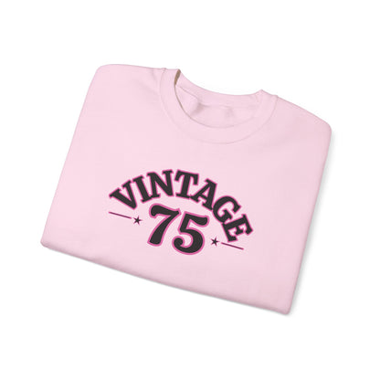 Vintage 75 Unisex Crewneck Sweatshirt - Cozy, Casual Style for Every Occasion, Perfect for Gifting, Fall, Winter, Retro Fashion, [...]