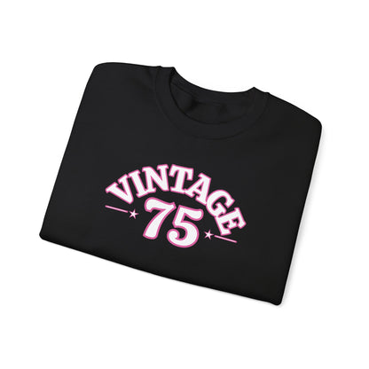 Vintage 75 Unisex Crewneck Sweatshirt - Cozy, Casual Style for Every Occasion, Perfect for Gifting, Fall, Winter, Retro Fashion, [...]