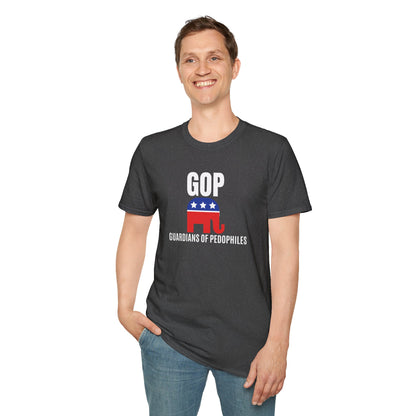 GOP Pedo Unisex Statement T-Shirt, Political Tee, Casual Wear, Gift for Activists, Humor Shirt, Vintage Style, Everyday Fashion