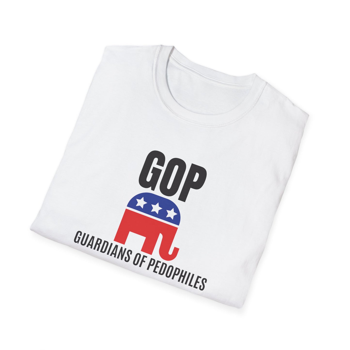 GOP Pedo Unisex Statement T-Shirt, Political Tee, Casual Wear, Gift for Activists, Humor Shirt, Vintage Style, Everyday Fashion