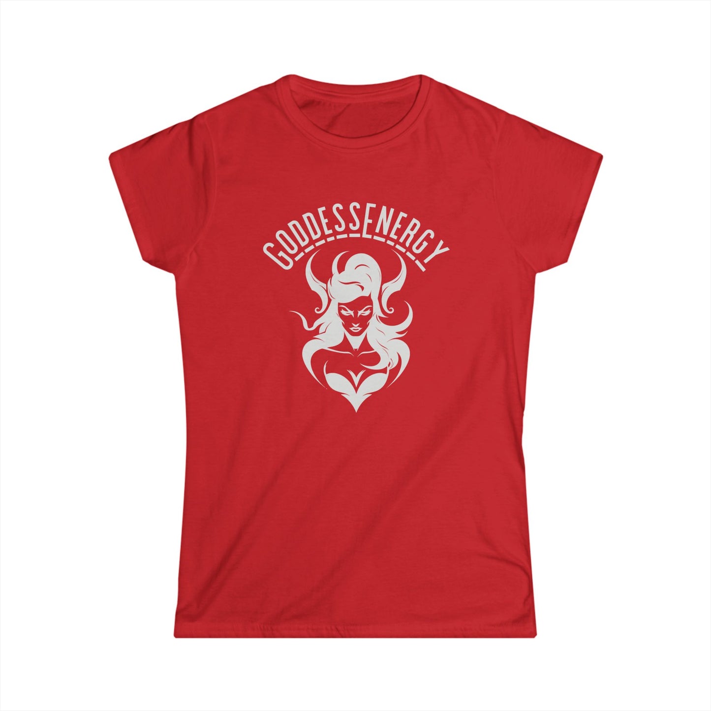 Goddess Energy Tee, Empowerment Shirt, Women's Graphic Tee, Feminine Vibe Top, Gift for Her, Casual Wear, Spiritual T-Shirt