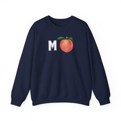 Impeach Unisex Crewneck Sweatshirt, Cozy Graphic Sweatshirt, Comfortable Layer, Gift for Peach Lovers, Casual Fall Apparel