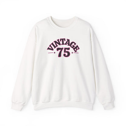 Vintage 75 Unisex Crewneck Sweatshirt - Cozy, Casual Style for Every Occasion, Perfect for Gifting, Fall, Winter, Retro Fashion, [...]